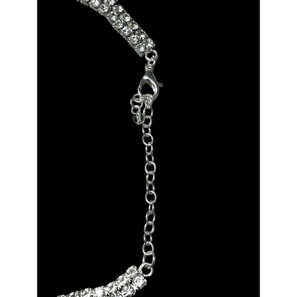 You're Invited Multi-Layered Necklace Silver-Tone Womens Elegant Design - Picture 4 of 5
